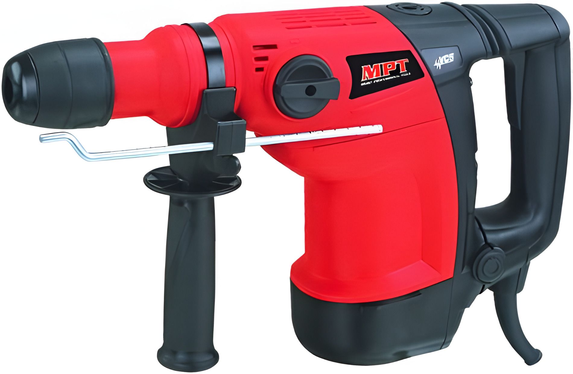 Перфоратор SDS-MAX 38 мм, 1200 Вт, 300-760 об/мин, 1950-4860 уд/мин, 7 Дж, AVC, 3 режима, кейс, MASTERTOOL MRH3803 Перфоратор SDS-MAX 38 мм, 1200 Вт, 300-760 об/мин, 1950-4860 уд/мин, 7 Дж, AVC, 3 режима, кейс, MASTERTOOL MRH3803