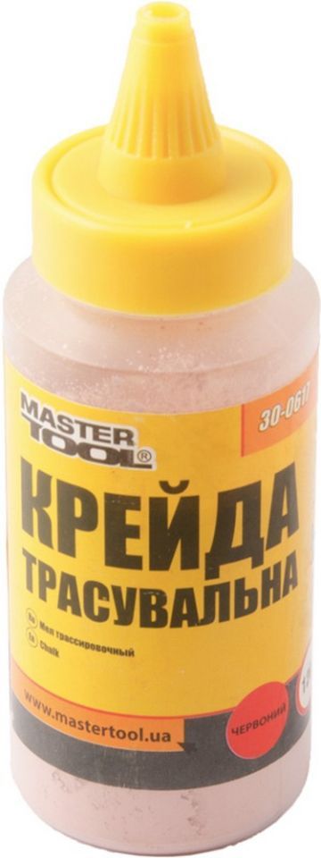 Крейда будівельна 120 г червона MASTERTOOL 30-0617