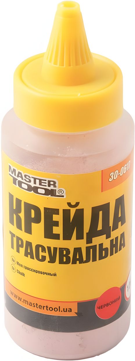 Будівельна крейда 120 г червона MASTERTOOL 30-0617 Будівельна крейда 120 г червона MASTERTOOL 30-0617