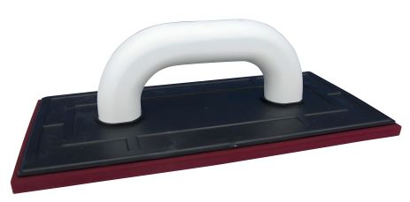 Штукатурная терка 130×270 мм, резиновая поверхность 8 мм, для заполнения плиточных швов, MASTERTOOL 08-1307