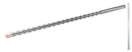 Свердло SDS-MAX для бетону 20х600 мм QUADRO S4 MASTERTOOL 4-20-600