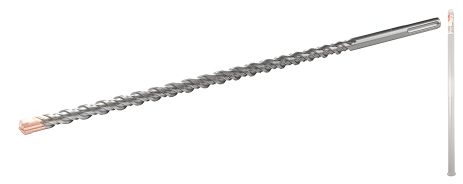 Свердло SDS-MAX для бетону 20х600 мм QUADRO S4 MASTERTOOL 4-20-600