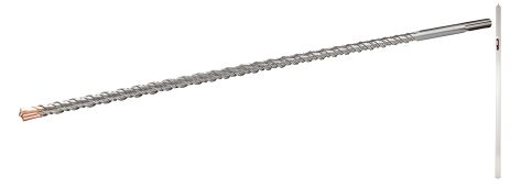 Бетонное сверло SDS-MAX 20х800 мм QUADRO S4 MASTERTOOL 4-20-800