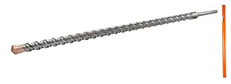 Бетонне свердло SDS-MAX 40х1000 мм QUADRO S4 MASTERTOOL 4-40-100