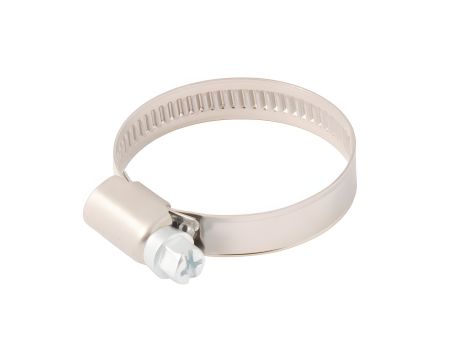 Червячный хомут German type W2 DIN 3017 9.0 мм Ø 25-40 мм 25 шт MASTERTOOL 20-1941