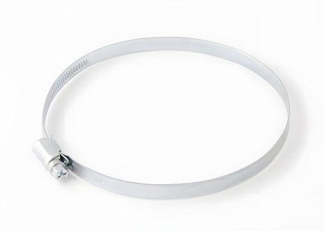 Червячный хомут German type W1 DIN 3017 9.0 мм Ø 110-130 мм 10 шт MASTERTOOL 20-1990