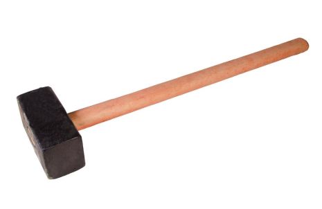 Кувалда 10000 г з дерев'яною ручкою MASTERTOOL 02-1399 Кувалда 10000 г з дерев'яною ручкою MASTERTOOL 02-1399