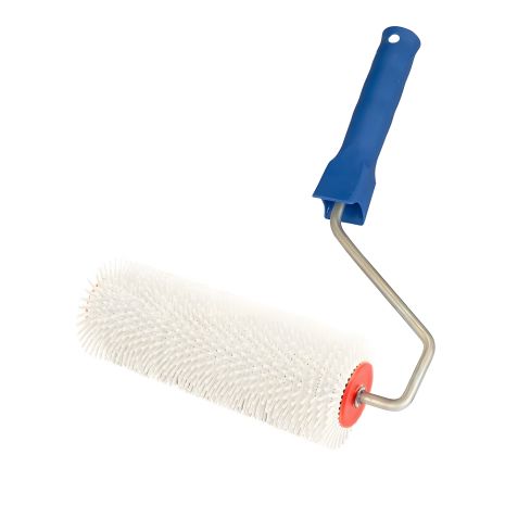 Аераційний голковий валик 80/200 мм з ручкою MASTERTOOL 92-8020