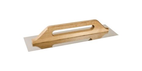 Тертка нержавіюча з дерев'яною (бук) ручкою 125х480 мм MASTERTOOL 08-3500 Тертка нержавіюча з дерев'яною (бук) ручкою 125х480 мм MASTERTOOL 08-3500