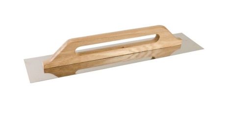 Тертка нержавіюча з дерев'яною (бук) ручкою 125х580 мм MASTERTOOL 08-3600 Тертка нержавіюча з дерев'яною (бук) ручкою 125х580 мм MASTERTOOL 08-3600