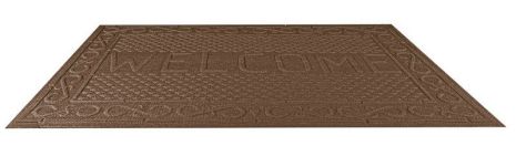 Килимок придверний гумовий "WELCOME" із синтетичним покриттям 1165х730х5 мм коричневий MASTERTOOL 92-0694 Килимок придверний гумовий "WELCOME" із синтетичним покриттям 1165х730х5 мм коричневий MASTERTOOL 92-0694