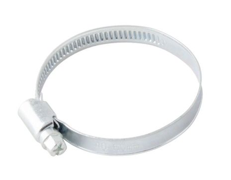 Хомут черв'ячний German type W2 DIN 3017 9.0 мм Ø 40-60 мм 25 шт MASTERTOOL 20-1944 - Хомут черв'ячний MASTERTOOL