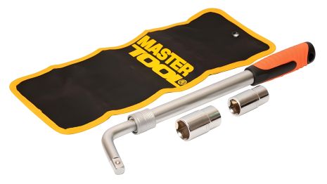 Ключ балонный раздвижной 17х19х21х23 мм CrV в чехле MASTERTOOL 78-0100 Ключ балонный раздвижной 17х19х21х23 мм CrV в чехле MASTERTOOL 78-0100