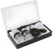 Мини аэрограф пневматический с аксессуарами MASTERTOOL 81-8710