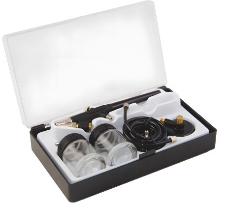 Міні аерограф пневматичний з аксесуарами MASTERTOOL 81-8710 Міні аерограф пневматичний з аксесуарами MASTERTOOL 81-8710