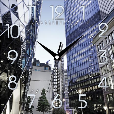 Настенные часы 300Х300Х16мм [МДФ] UTA-OF-003