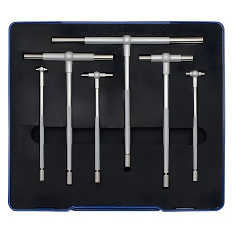 Набір телескопічних нутромірів 8-150 мм, 6 шт, metal case TGSS8150