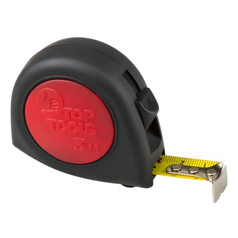 Рулетка сталева з двома блокуваннями змотування стрічки Top Tools 27C313
