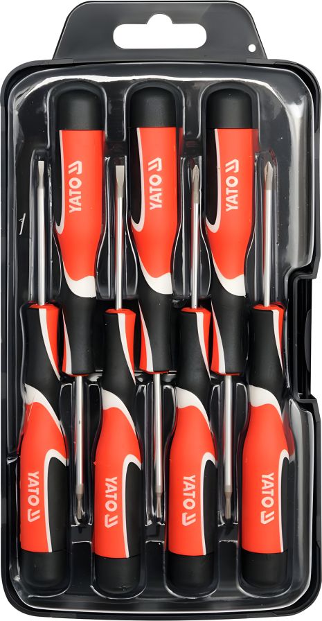 Набор часовых точных отверток 7 шт. Yato YT-25863 Набор часовых точных отверток 7 шт. Yato YT-25863