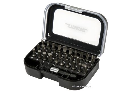 Набір викруткових насадок STHOR 1/4" 25 мм з тримачем 31 шт Vorel 66302