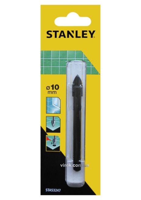 Свердло по керамічній плитці 10 мм. Stanley STA53247-QZ