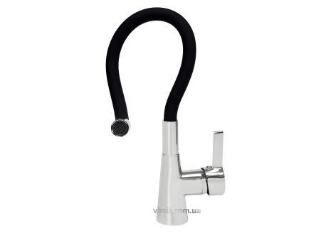 Смеситель FALA "FLEXIBLE" с гибким черным изливом от Vorel Смеситель FALA "FLEXIBLE" с гибким черным изливом от Vorel