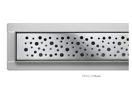 Душевой трап NAPO, сталь 30x7x5.2 см Vorel 75374