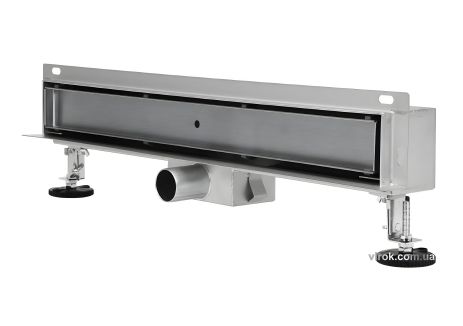 Трап настінний FALA "BRICK" 50 x 4 x 5 см - STAINLESS STEEL DRAIN Трап настінний FALA "BRICK" 50 x 4 x 5 см - STAINLESS STEEL DRAIN