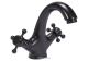 Двовентильний змішувач для раковини FALA "RETRO BLACK" Vorel 75807