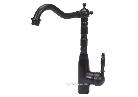 Смеситель для раковины с шаровым регулятором FALA "RETRO BLACK" Vorel 75834