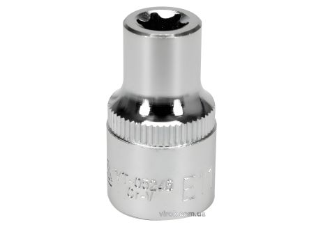 Торцева головка "TORX" E11, квадрат–1/2", CrV, DIN 2124, YaTo YT-05246