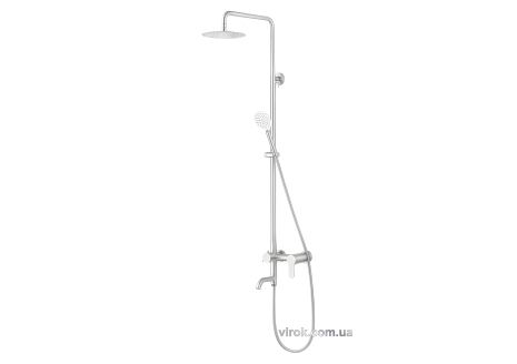Комплект для душу "STEELY" FALA 2 функції висота 91-121 см Vorel 75664