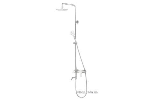 Комплект для душу "STEELY" FALA 2 функції висота 91-121 см Vorel 75664