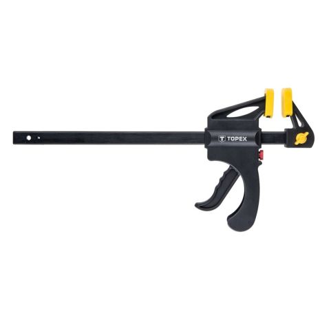 Автоматическая струбцина 200*60 мм, рукоятка пистолетного типа, быстрый зажим губок Topex 12A520