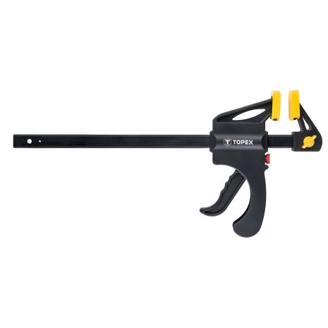 Автоматическая струбцина 200*60 мм, рукоятка пистолетного типа, быстрый зажим губок Topex 12A520