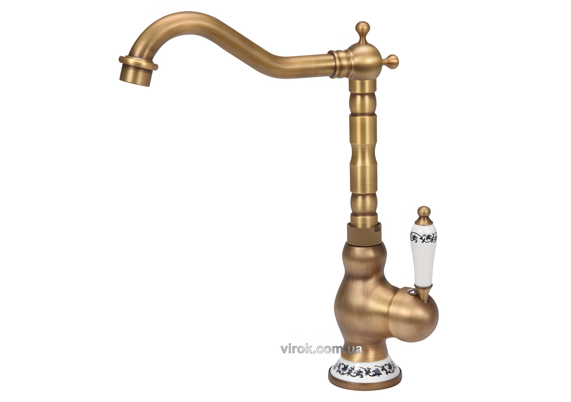 Смеситель для раковины с шаровым вентилем, FALA "RETRO BRONZE", Vorel 75833 Смеситель для раковины с шаровым вентилем, FALA "RETRO BRONZE", Vorel 75833