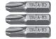 Насадки викруткові STHOR "Phillips" PH1 PH2 PH3 x 25 мм HEX 1/4" Cr-V 3 шт Vorel 65461 Насадки викруткові STHOR "Phillips" PH1 PH2 PH3 x 25 мм HEX 1/4" Cr-V 3 шт Vorel 65461