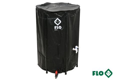 Збірний бак дощової води з ПВХ FLO 250 л Ø3/4" Ø60 x 88 см стійкий до УФ-променів Vorel 89702