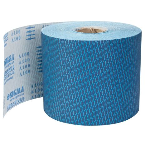 Шлифовальная шкурка (ромб) тканевая рулон 200 мм х 50 м P100 Sigma 9111261 Шлифовальная шкурка (ромб) тканевая рулон 200 мм х 50 м P100 Sigma 9111261