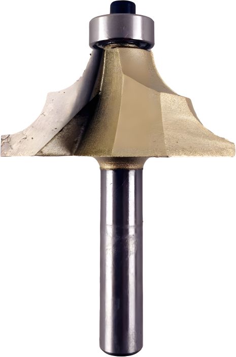 Калювальна Фреза кромкова, D-44.7 мм, R-8 мм, d-8 мм, Pobedit P-2009-08-08 Калювальна Фреза кромкова, D-44.7 мм, R-8 мм, d-8 мм, Pobedit P-2009-08-08