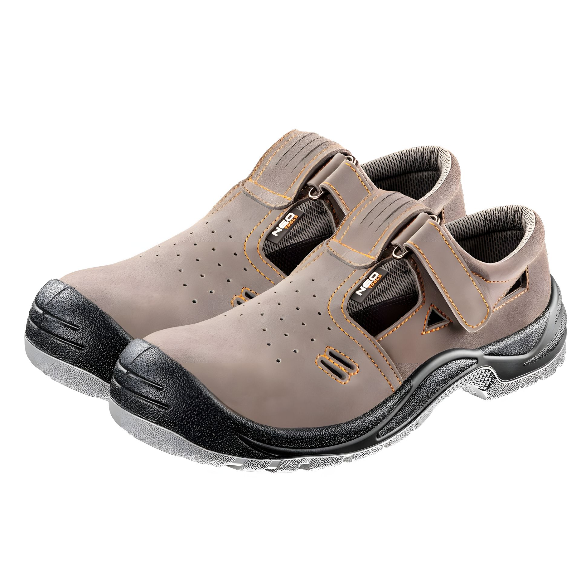 Сандалии рабочие S1 SRC, замшевые, размер 47 NEO 82-080-47 Сандалии рабочие S1 SRC, замшевые, размер 47 NEO 82-080-47