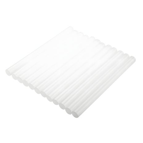 Прозорі клейові стрижні 11 мм, 12 шт. по 250 мм, Topex 42E113 Прозорі клейові стрижні 11 мм, 12 шт. по 250 мм, Topex 42E113