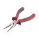 Прямые длинногубцы, 160 мм, С55 INTERTOOL HT-0127 Прямые длинногубцы, 160 мм, С55 INTERTOOL HT-0127