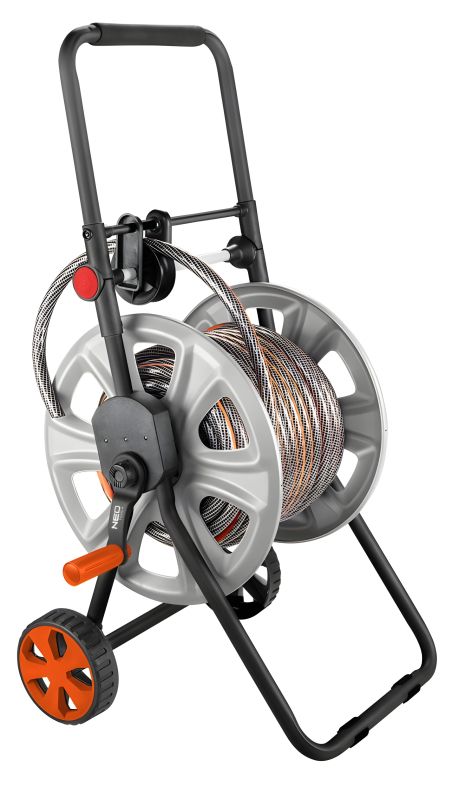 Садовий візок для шланга, металевий, до 60 м, NEO 15-792