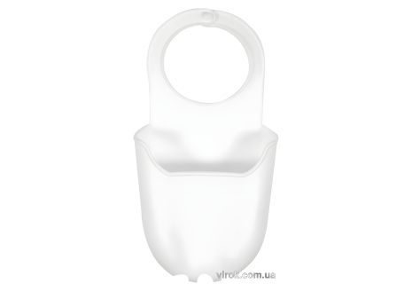 Подвесной силиконовый органайзер для губки белый FALA 200 х 100 мм Vorel 74786