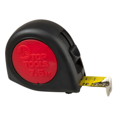 Сталева рулетка 7,5 м x 25 мм Top Tools 27C318