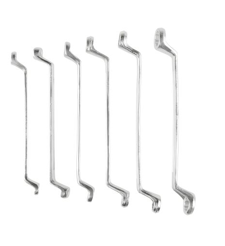 Комплект накидных коленчатых ключей 6 ед. Top Tools 35D455 Комплект накидных коленчатых ключей 6 ед. Top Tools 35D455