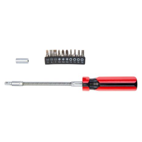 Викрутка з гнучким стрижнем Top Tools 39D122