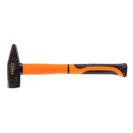 Молоток слюсарний 1000 г, рукоятка зі скловолокна, гумове захоплення NEO 25-044 Молоток слюсарний 1000 г, рукоятка зі скловолокна, гумове захоплення NEO 25-044