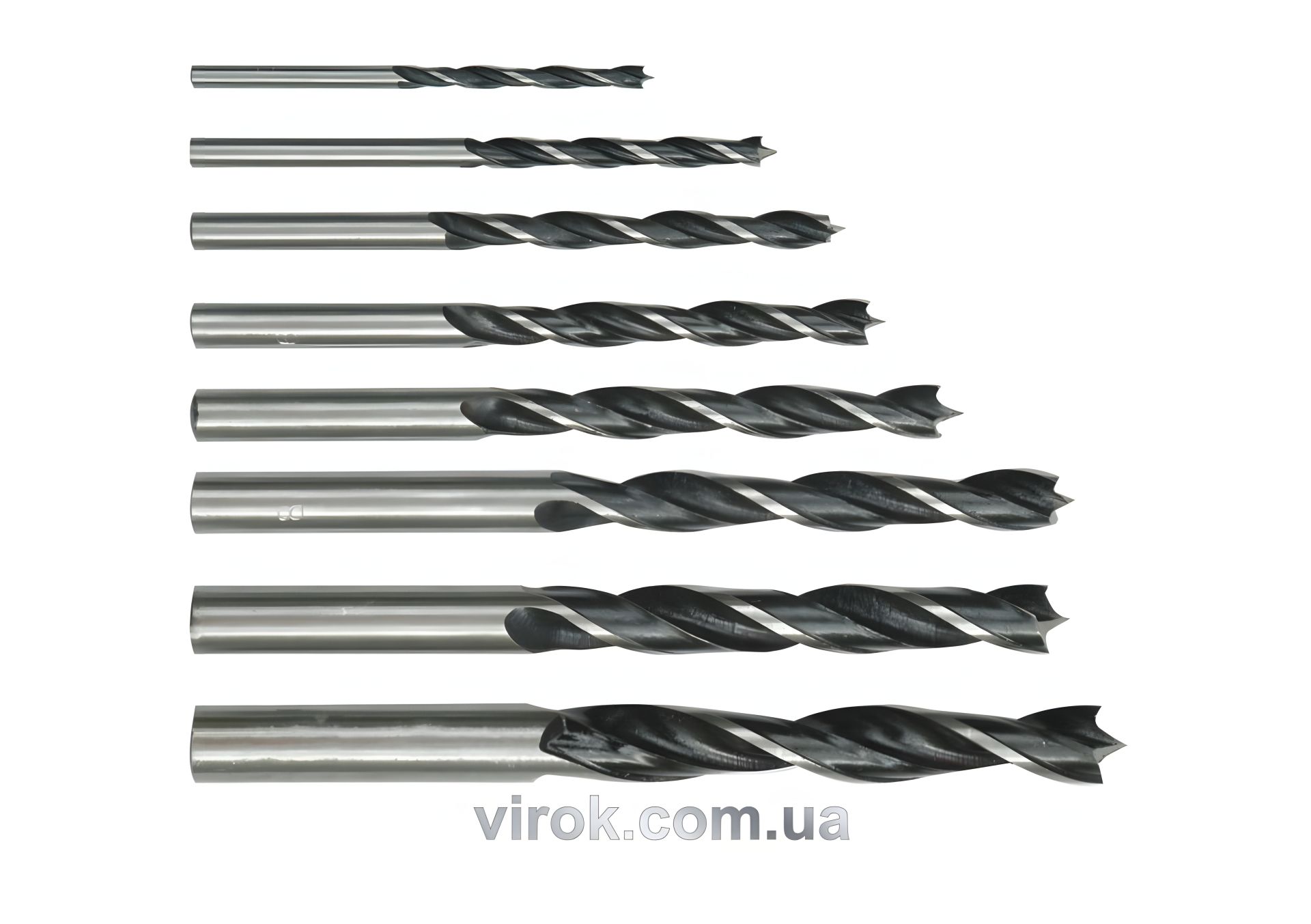 Деревянные сверла STHOR 3-10 мм, 8 шт Vorel 22380 Деревянные сверла STHOR 3-10 мм, 8 шт Vorel 22380